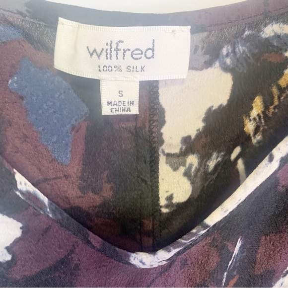 Aritzia Wilfred Women's 100% Silk Camisole Tank Top size S - Picture 3 of 9